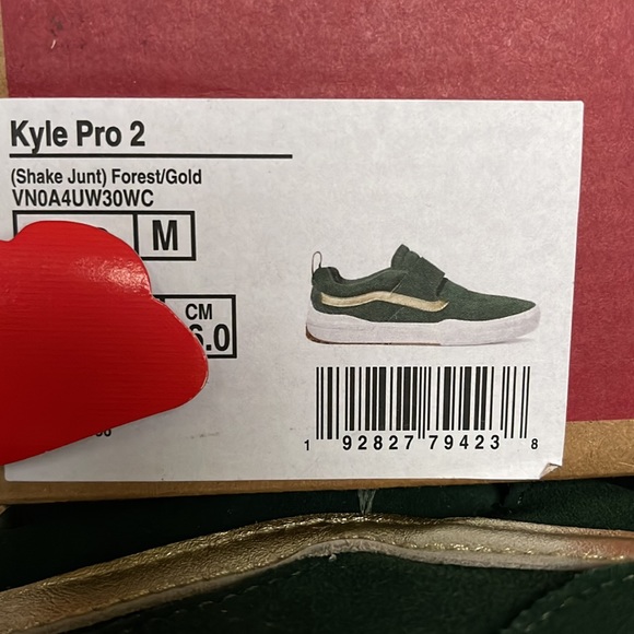 Vans Kyle Pro 2
(Shake Junt) Forest/Gold
VNOA4UW30WC
WMNS sneakers - Picture 16 of 16